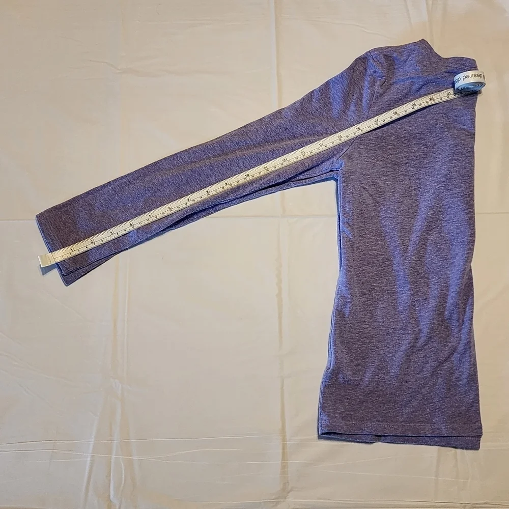 Cat & Jack Girls Narwhal Long Sleeve Shirt | Size 7/8 (M) | Purple Blue Graphic